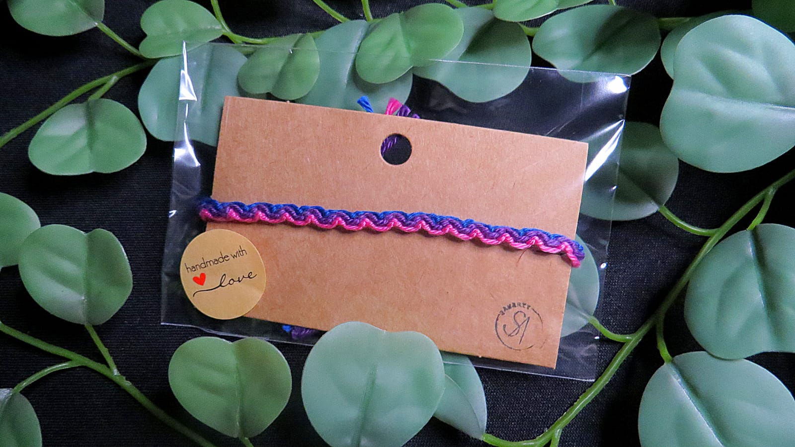 Handwoven bracelet bisexual